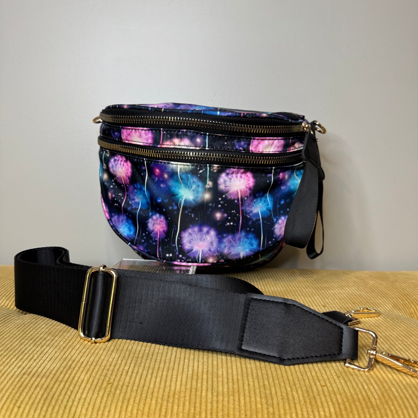 Roni - Nylon Crossbody - Rainbow Dandelion