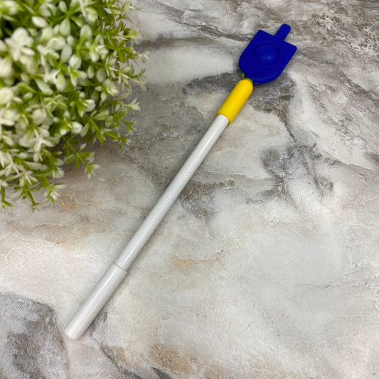 Pen - OMG Pop Fidgety Dreidel Pen + Topper