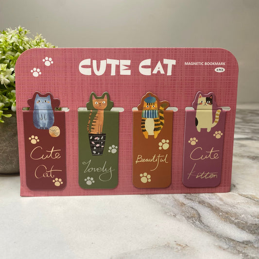Bookmark - Magnetic, Cute Cat