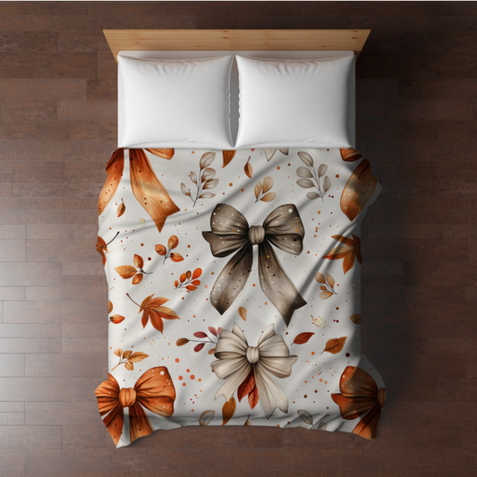 Blanket - Halloween - Fall Bow - PREORDER 7/29-8/1