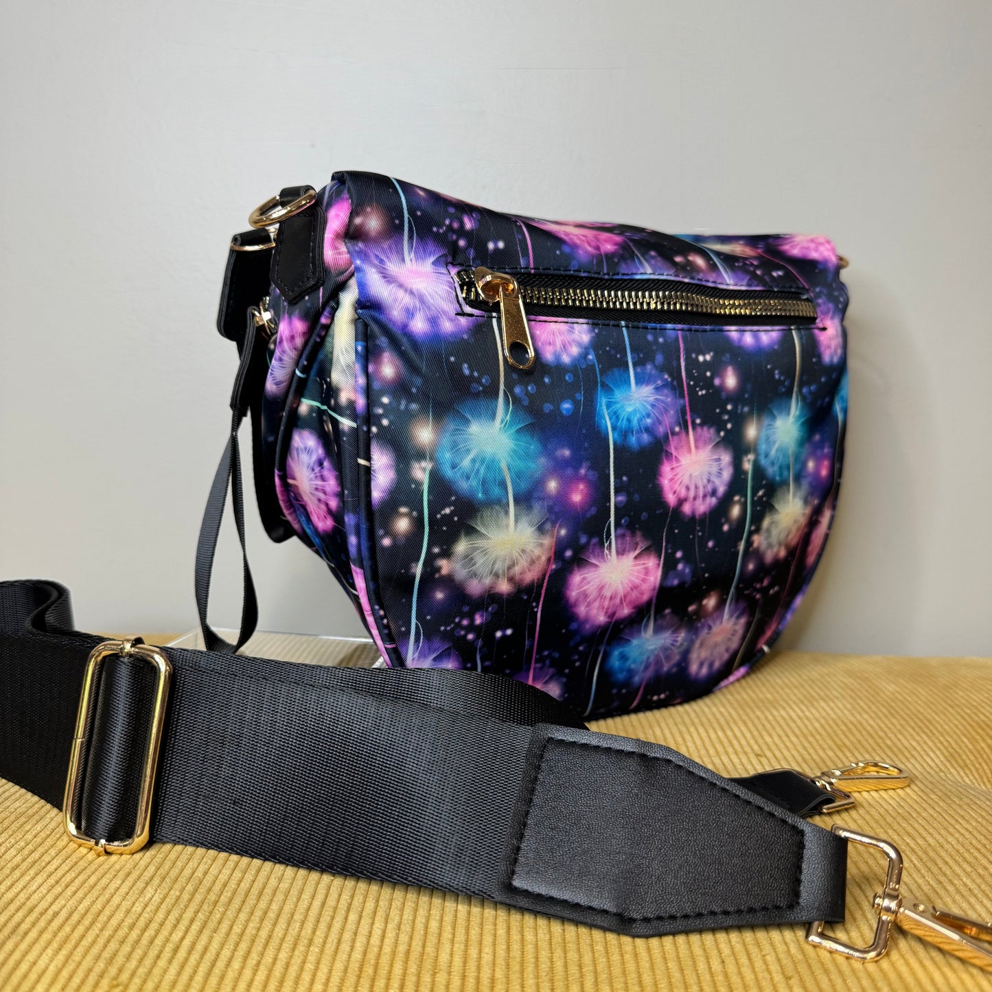 Roni - Nylon Crossbody - Rainbow Dandelion