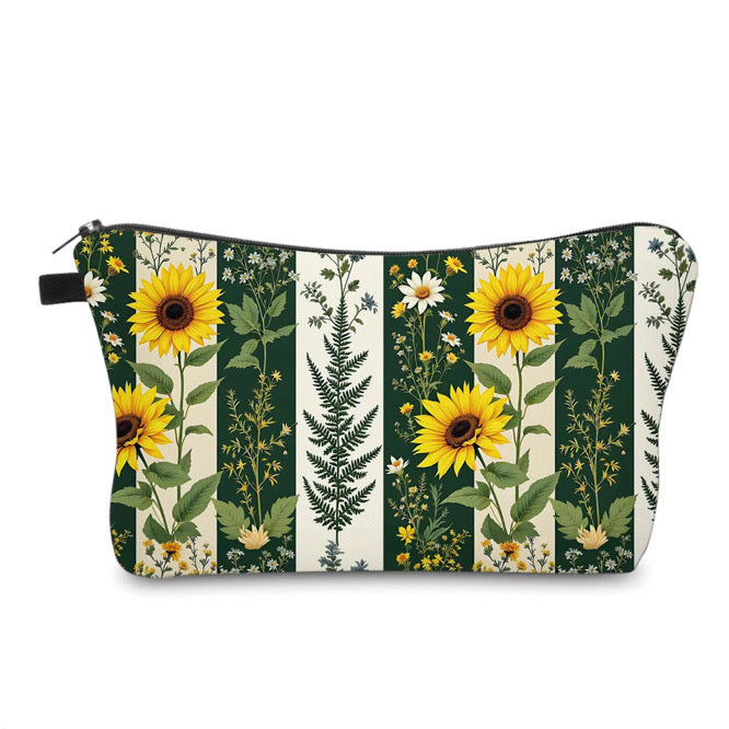 Pouch - Sunflower Green Stripe