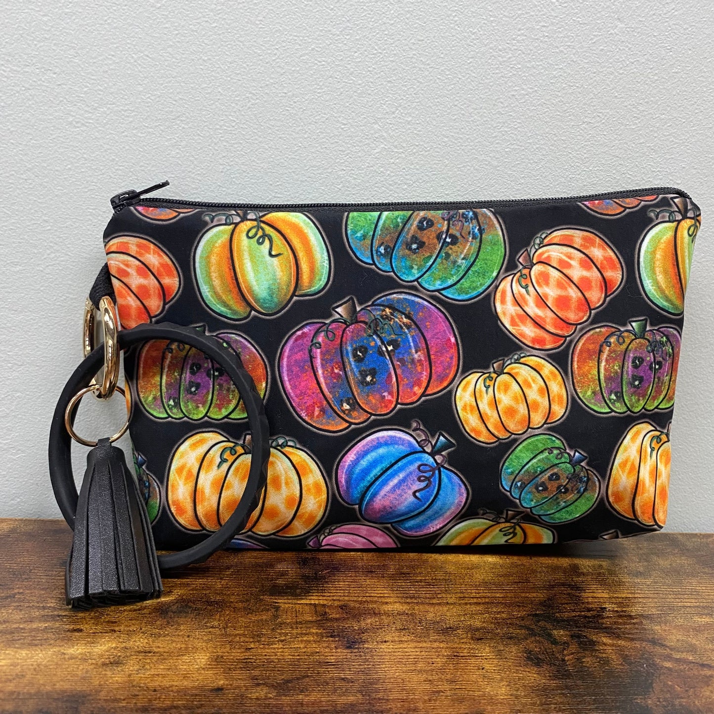 Pouch - Halloween Fall - Pumpkin, Colorful