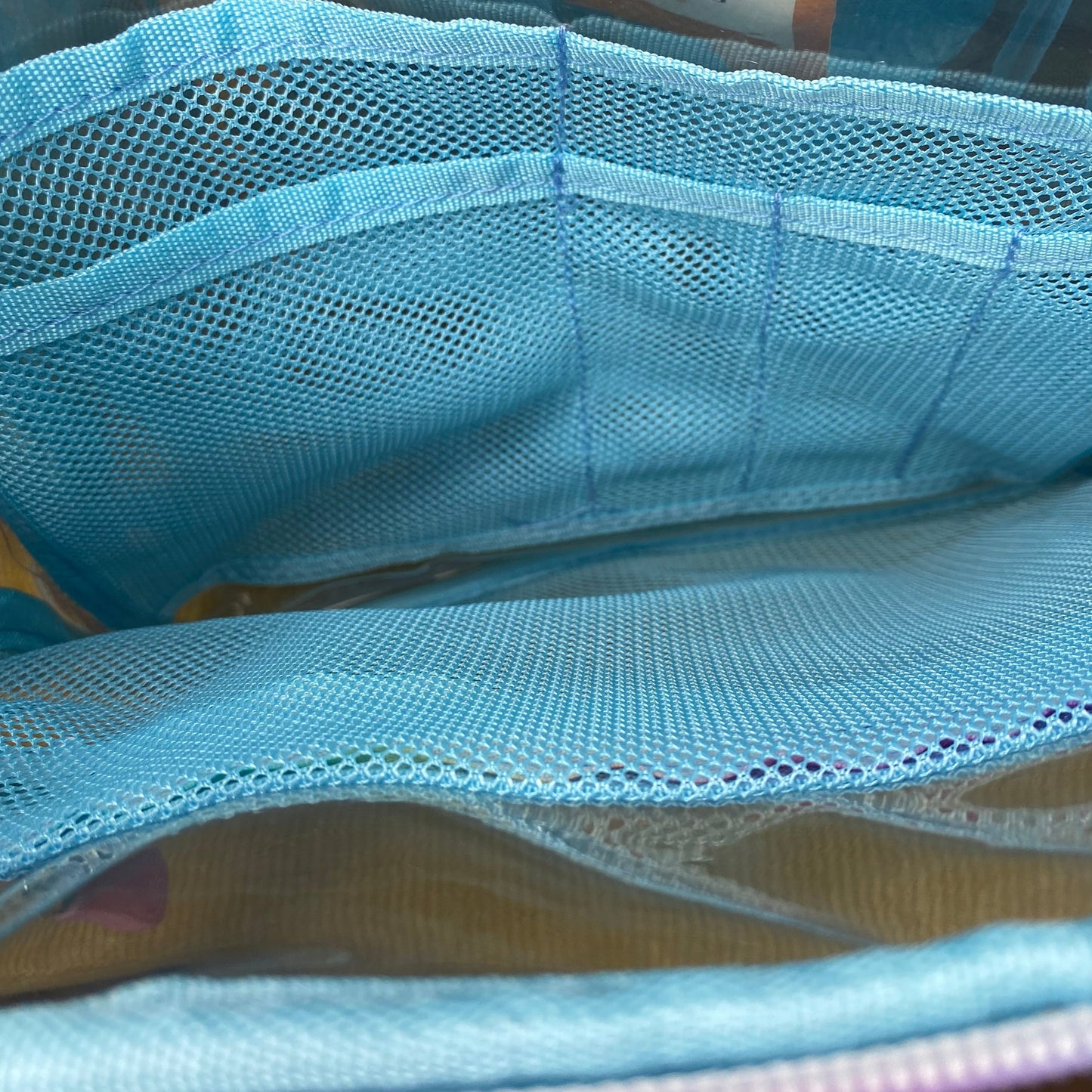 Clear Backpack - Blue