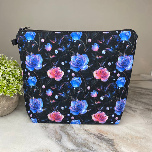 Pouch XL - Rose Pearl Blue Pink