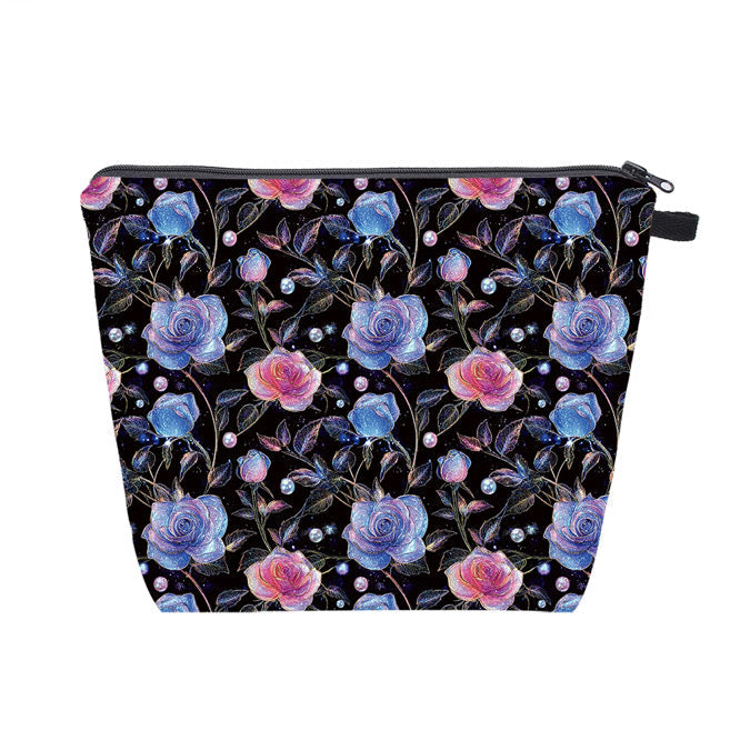 Pouch XL - Rose Pearl Blue Pink