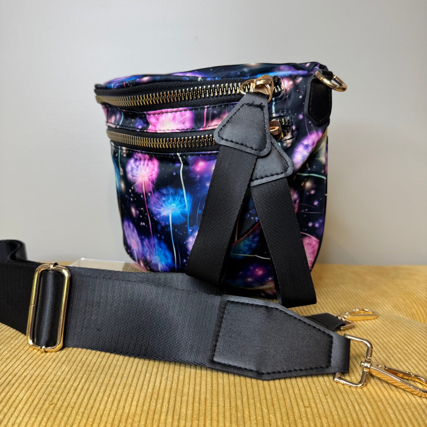 Roni - Nylon Crossbody - Rainbow Dandelion