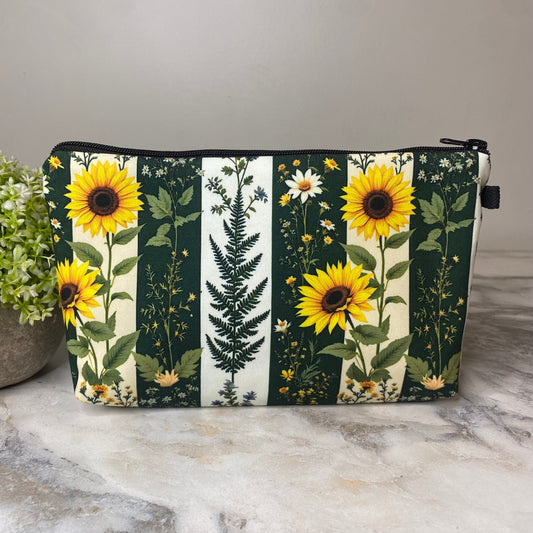 Pouch - Sunflower Green Stripe